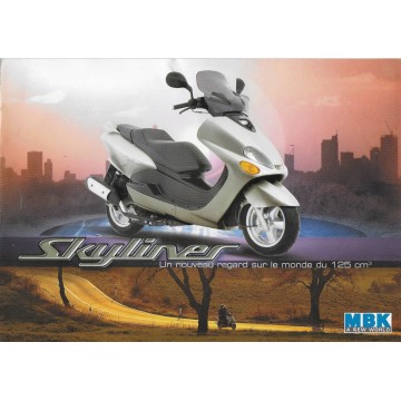 Prospectus MBK SKYLINER 125 cc  de 1998