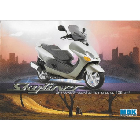 Prospectus MBK SKYLINER 125 cc  de 1998