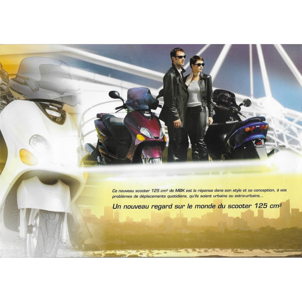 Prospectus MBK SKYLINER 125 cc  de 1998
