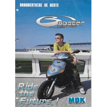 Présentation de la scooter 50 MBK Booster 50 12p