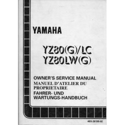 YAMAHA YZ 80 (G) / LC type 4ES de 1995