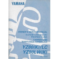 YAMAHA YZ 80 (K) / LC type 4ES de 1998