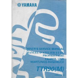 YAMAHA TT-R 90 (M) type 5 HN modèle 2000