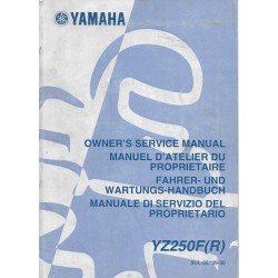 YAMAHA YZ 250 F (R) / LC 2003 type 5UL