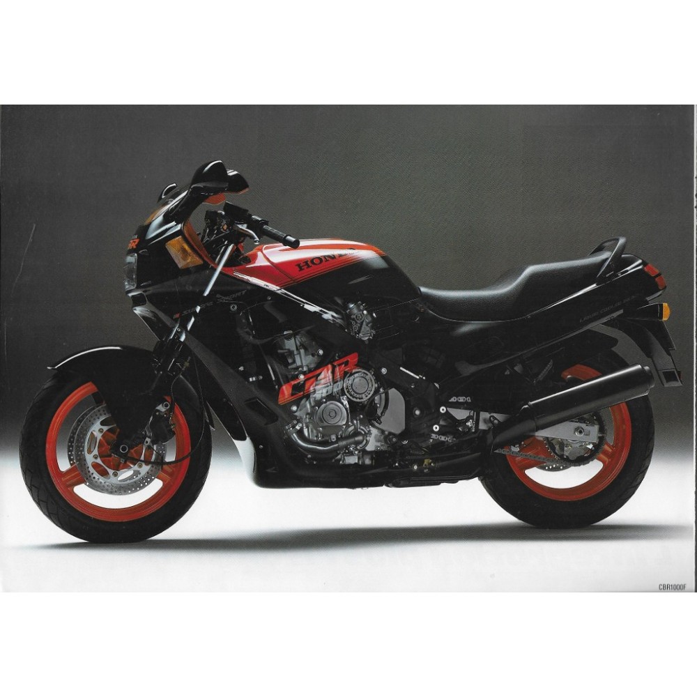 Prospectus HONDA CBR 1000 F / CBR 600 F