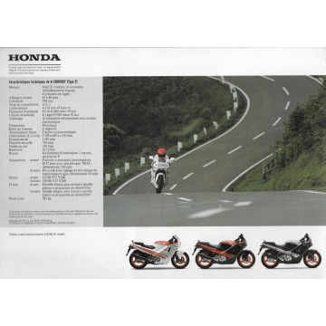 Prospectus HONDA CBR 600 F