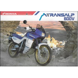 Prospectus HONDA TRANSALP 600 V 1989