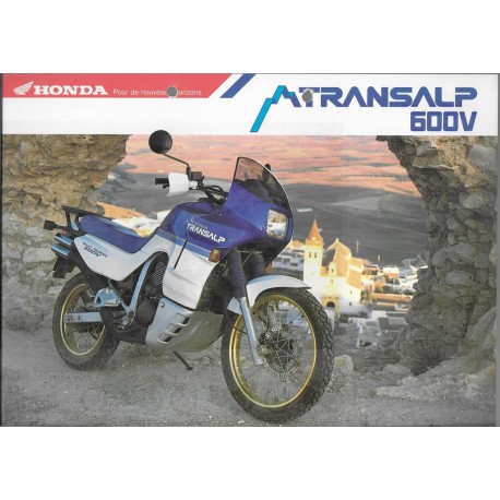 Prospectus HONDA TRANSALP 600 V 1989