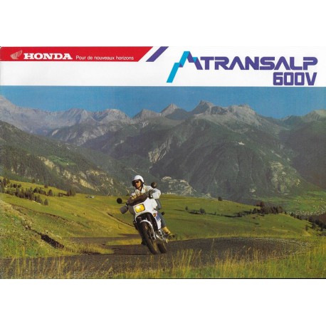 Catalogue HONDA TRANSALP 600 V 1988