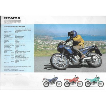 Catalogue HONDA NX 250