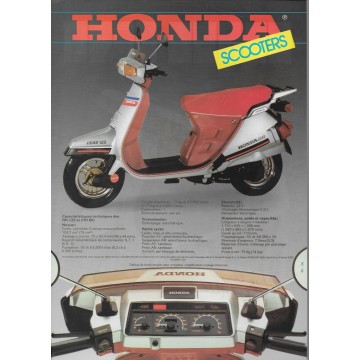 Prospectus HONDA LEAD NH 80 / 125  (06 / 1983)