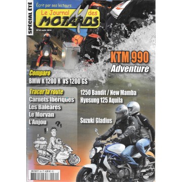 Le Journal des MOTARDS n° 64  (août 2010)