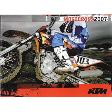 Catalogue Gamme KTM gamme motocross 2007