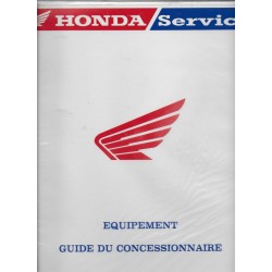 Classeur HONDA Equipement / guide Concessionnaire 1990