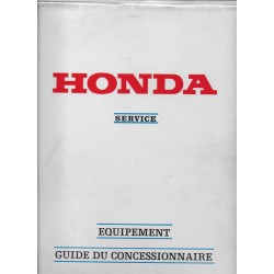 Classeur HONDA Equipement / guide Concessionnaire 1987