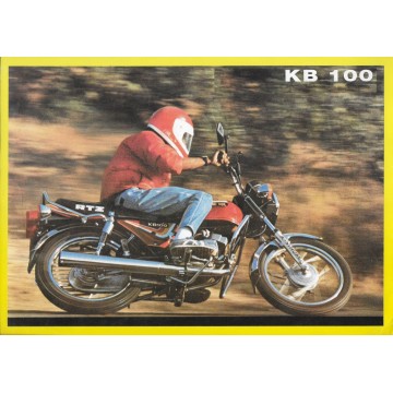 Prospectus original  BAJAJ KB 100 cc