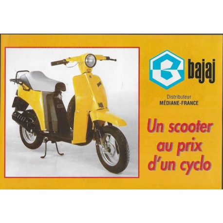 Prospectus original  BAJAJ SUNNY 50 cc