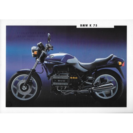Prospectus BMW K 75