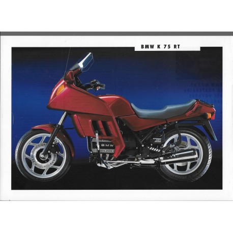 Prospectus BMW K 75 RT
