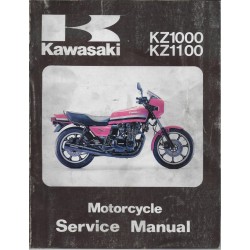Manuel atelier KAWASAKI KZ  1000 / 1100  (12/1981)