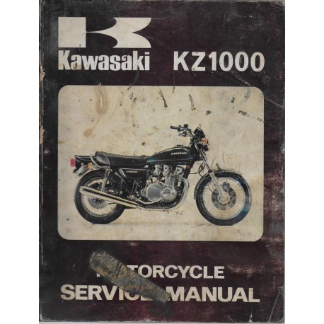 Manuel atelier KAWASAKI KZ 1000 (06  /1976)