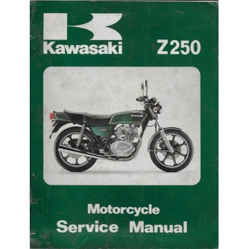 Manuel atelier KAWASAKI Z 250 (12 / 1979)