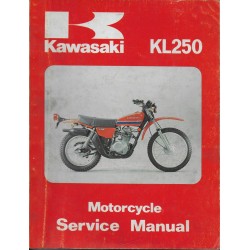Manuel atelier KAWASAKI KL 250  (10/1980)