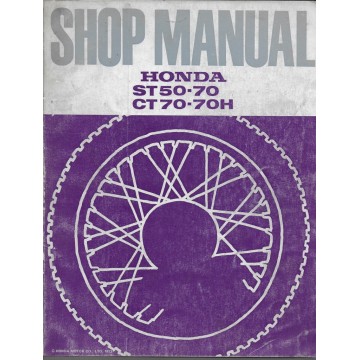 HONDA ST 50-70 / CT 70-70H (en anglais)