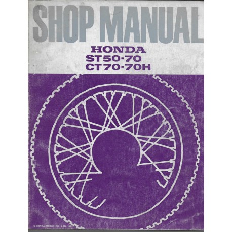 HONDA ST 50-70 / CT 70-70H (en anglais)