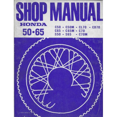 HONDA C 50-65-70 / S 50-65 et dérivés (en anglais)