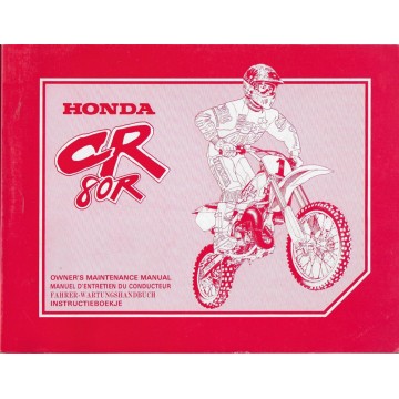 HONDA CR 80 R Type GBF de 1996