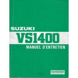 Manuel atelier SUZUKI VS 1400 modèles 1988 à 2000  (06/99) 