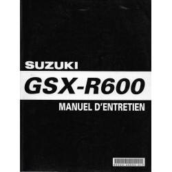 Manuel atelier SUZUKI GSX-R 600 K4 modèle 2004  (12 / 2003) 