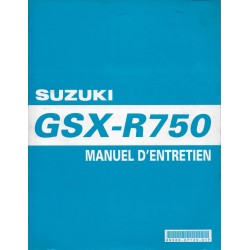 Manuel atelier SUZUKI GSX-R 750  K4 de 2004  (02 / 2004) 
