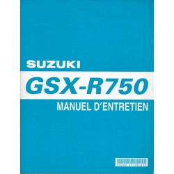 Manuel atelier SUZUKI GSX-R 750  K6 de 2006  (01 / 2006) 