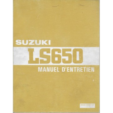 Manuel atelier SUZUKI LS 650 de 1986 à 1998  (12 / 1997)  