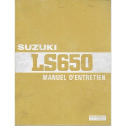 Manuel atelier SUZUKI LS 650 de 1986 à 1998  (12 / 1997)  