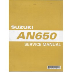 Manuel atelier SUZUKI AN 650  (07 / 2002) 