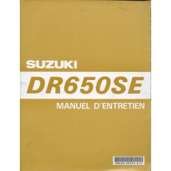 Manuel atelier SUZUKI DR 650 SE de 1996 à 1999 (12 / 1999) 