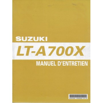Manuels atelier quad SUZUKI LT-A 700 X K5  (11 / 2004)  
