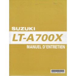 Manuels atelier quad SUZUKI LT-A 700 X K5  (11 / 2004)  