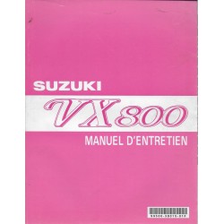 Manuel atelier SUZUKI VX 800 de 1990 à 1996  (04 / 1999) 