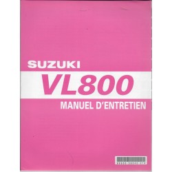 Manuel atelier SUZUKI VL 800 K1 de 2001  (01 / 2001) 