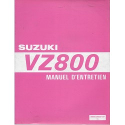 Manuel atelier SUZUKI VZ 800 V de 1997  (10 / 1996) 