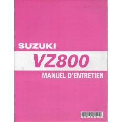 Manuel atelier SUZUKI VZ 800 K5 de 2005  (12 / 2004) 