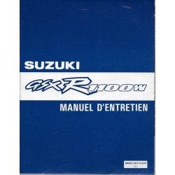 Manuel atelier SUZUKI GSXR 1100 de 1993 à 1997  (03 / 1997) 