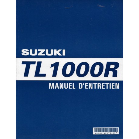 Manuel atelier SUZUKI TL1000  SVRW  (06 / 98) en français