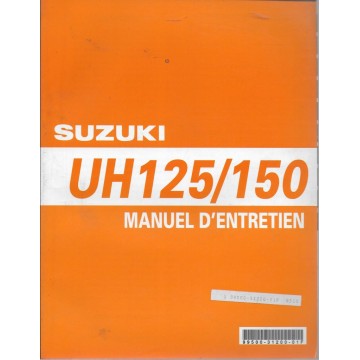 Manuel atelier SUZUKI UH 125 K2 /  UH 150 K2  de 2002