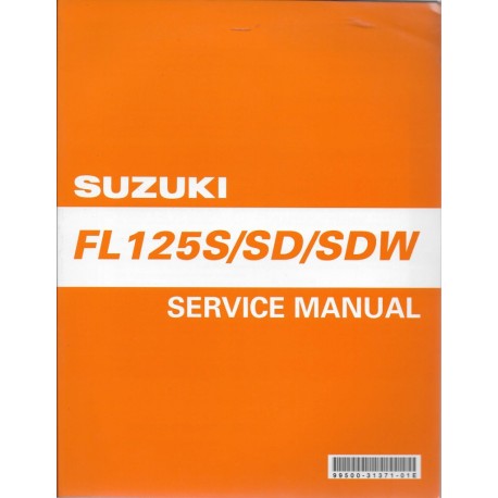 Manuel atelier SUZUKI FL 125 SK7 de 2007 en anglais (06 / 07)
