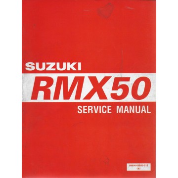 SUZUKI RMX 50 X de 1999  (manuel atelier 02 /1999)